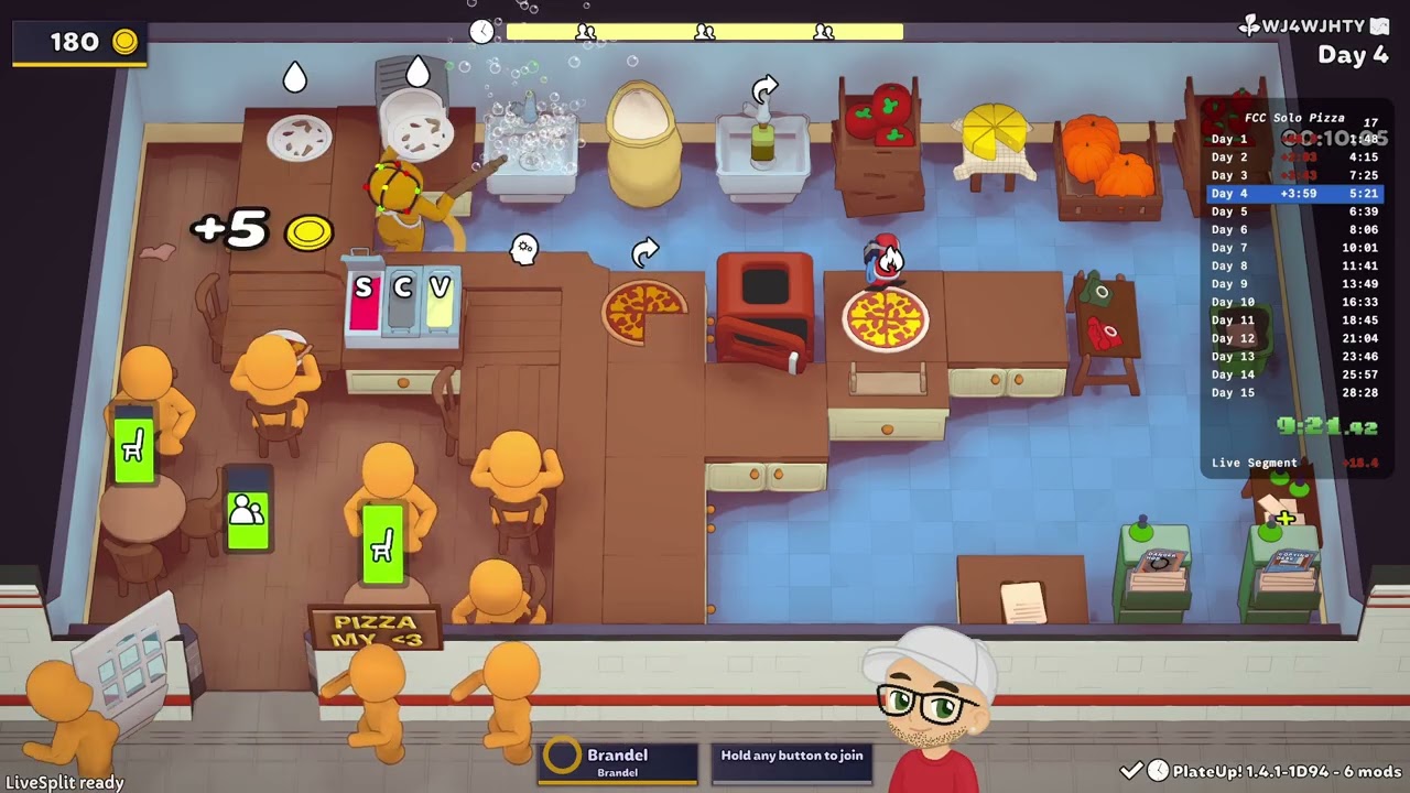 Trying out some Turbo runs -- PlateUp! -- !visit