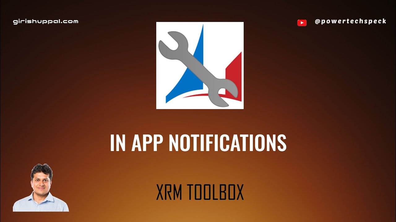 Конструктор уведомлений в приложении — XRM Toolbox