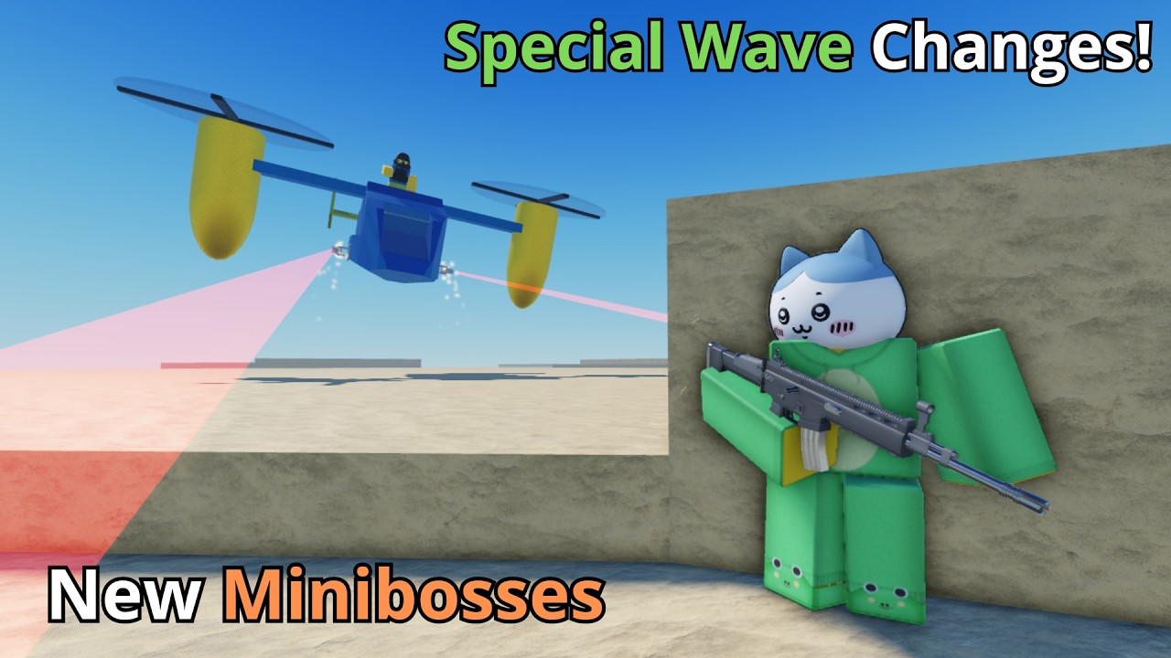 New Units & Special Wave Changes! | Dummies vs Noobs UPDATE