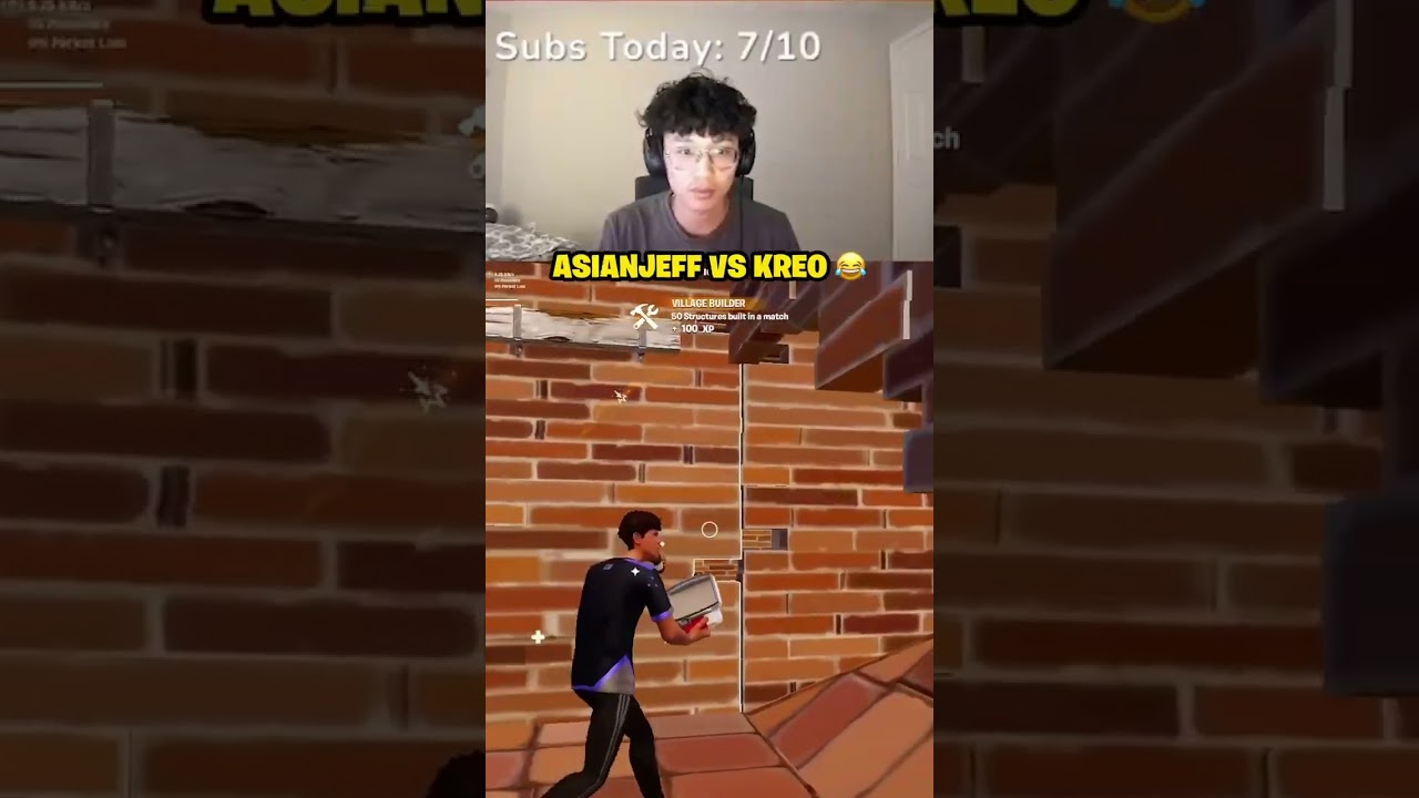 Азиатский Джефф против Крео😂