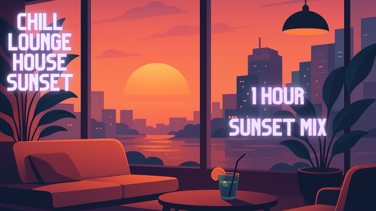 1 Hour of Chill Lounge House – Sunset Vibes & Smooth Grooves