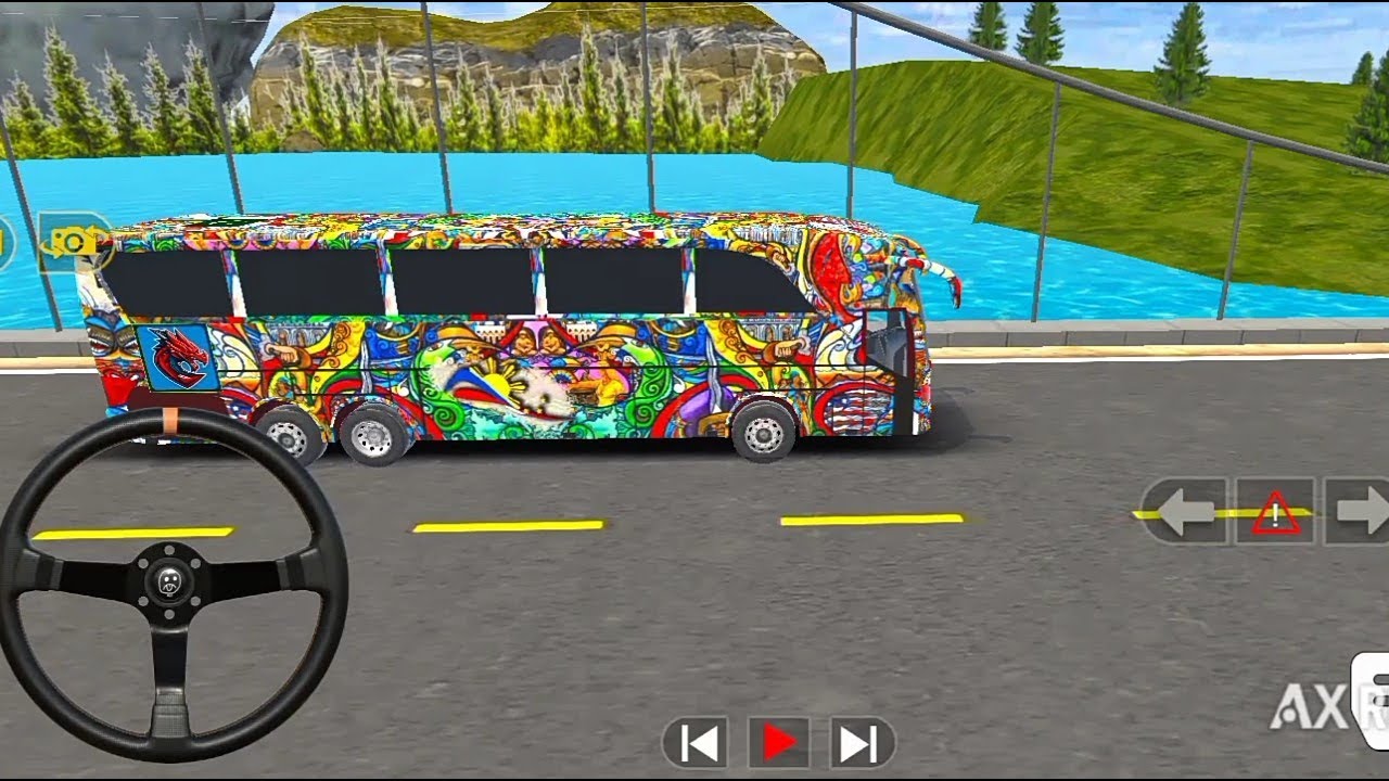 Coach Bus Simulator India Off Road Driving Bus Game Simulator  Usman Gamer 886 Gameplay  #19