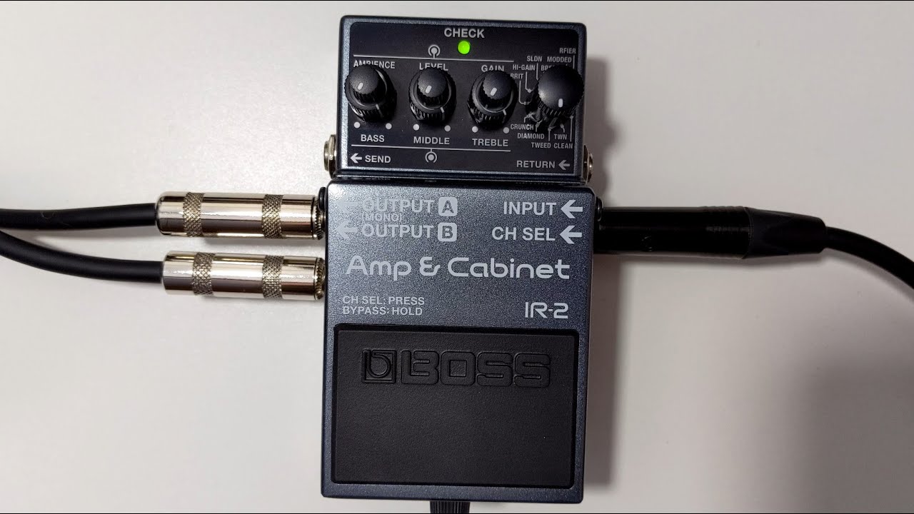 Boss IR 2 Pedal   Loading 3rd Party IRs and Using IR Software