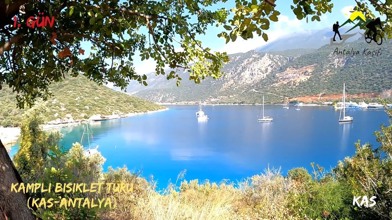 Kamplı Bisiklet Turu (Kaş - Antalya) Kaş'ta başlayıp Antalya' da biten 4 Günlük Bisiklet Turu