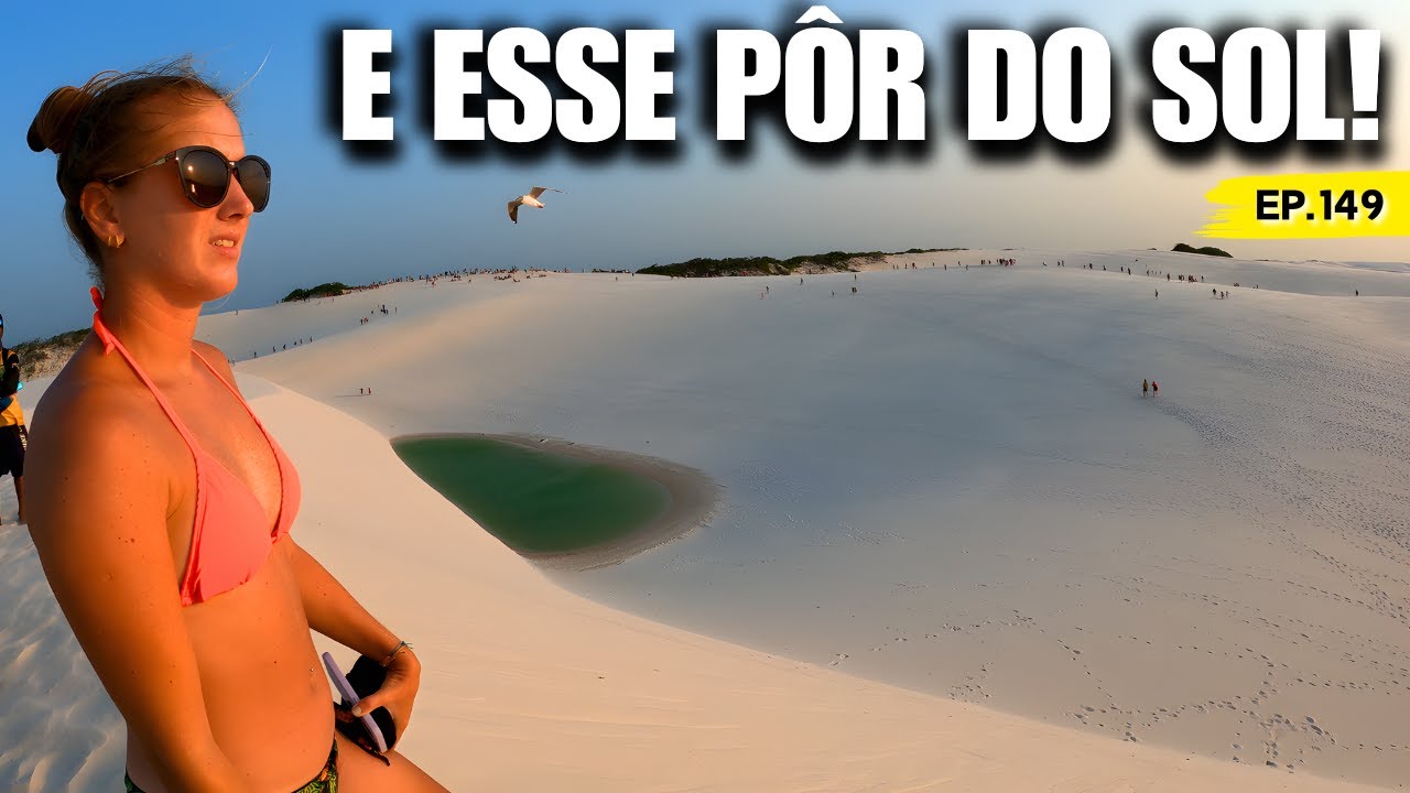 Essa é a VISTA MAIS LINDA dos LENÇÓIS MARANHENSES | Ep.149 #vlog #nordeste #kombi #motorhome