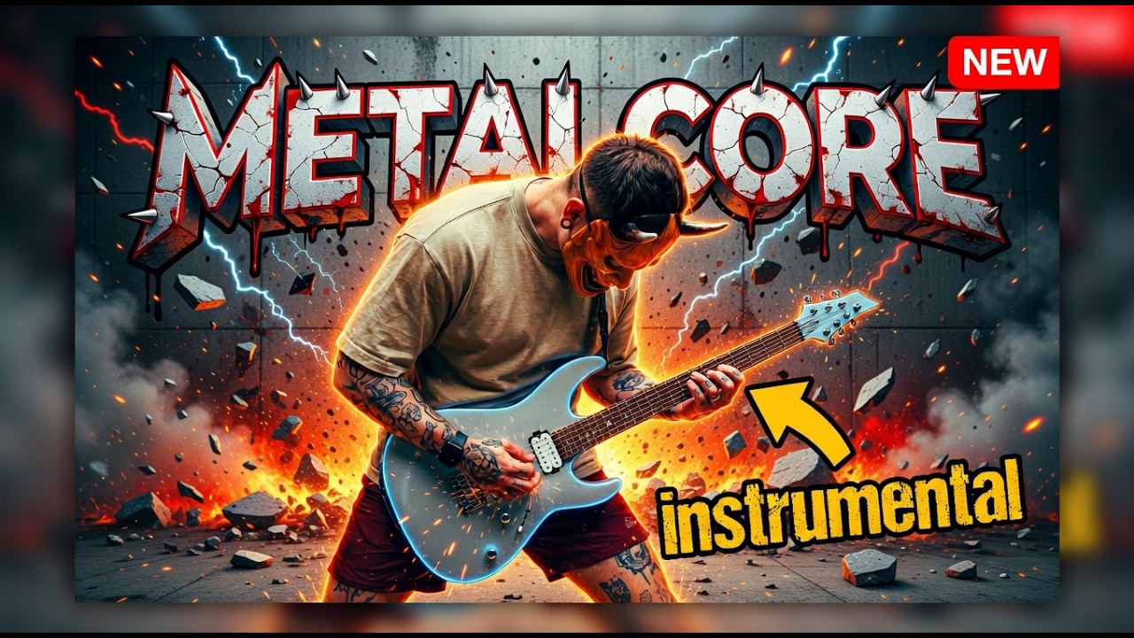 VOL 8  Metalcore Instrumental - Brutal Heavy Riffs Without Vocals #fdkms #metalcore