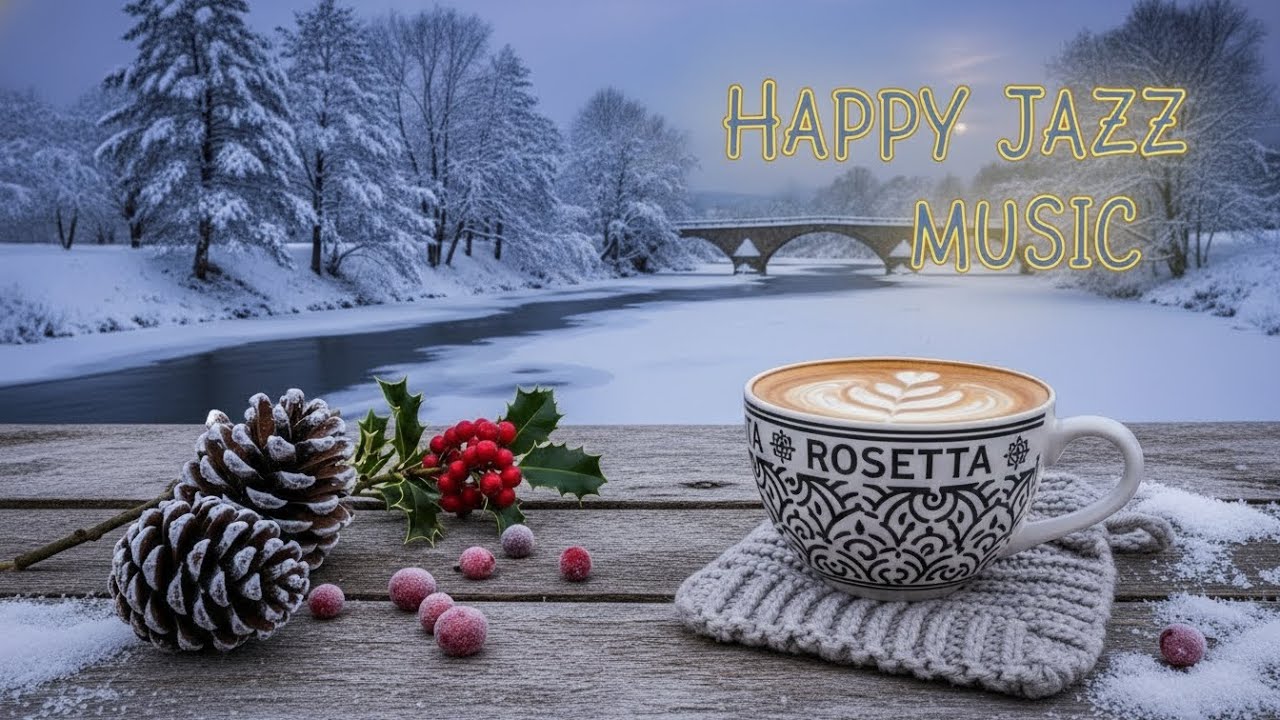 Happy Jazz Music ☕ Smooth Bossa Nova Instrumental for Work, Study, Focus & Relax