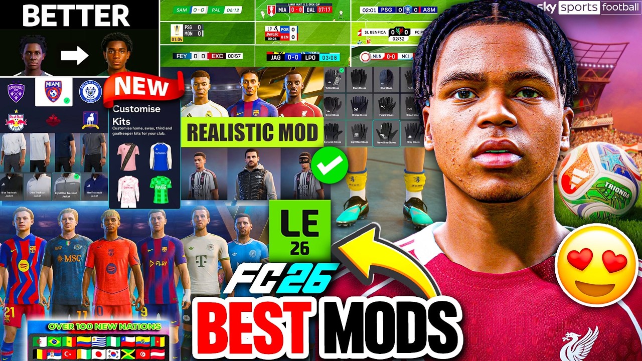I Downloaded EVERY FC 26 Mod and they FIXED Career Mode!
