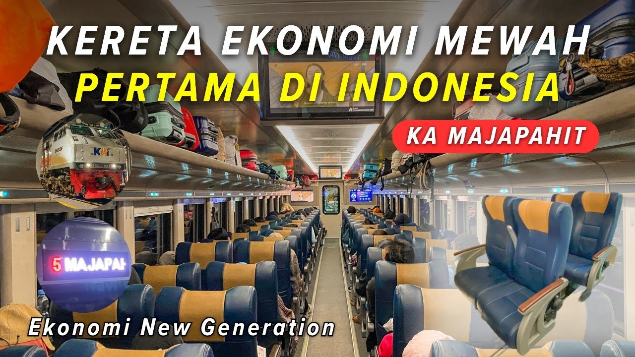 PELOPOR KERETA EKONOMI MEWAH DI INDONESIA | Trip KA Majapahit Ekonomi New Generation Solo - Semarang