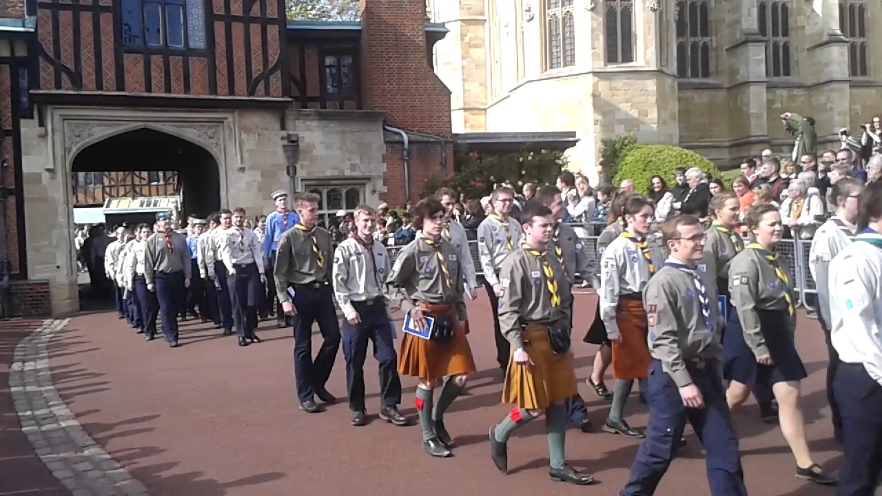 Queen Scout Parade Windsor  2017