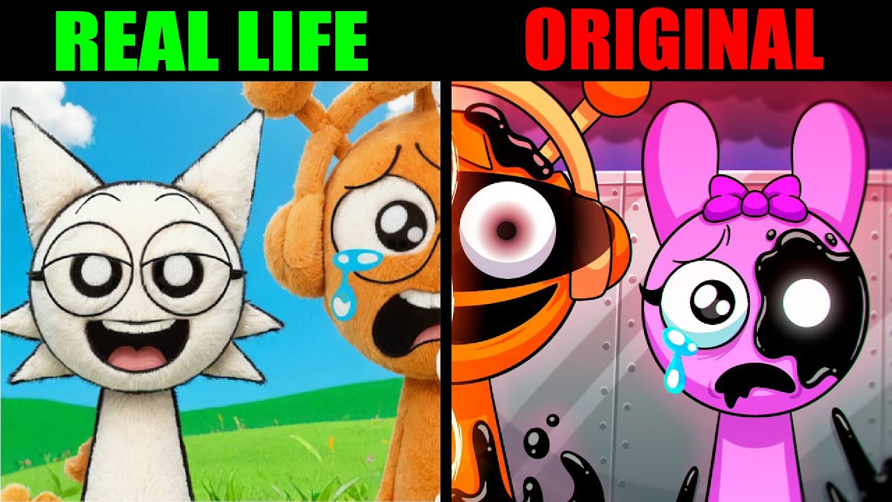 The Best TikTok of Incredibox Sprunki | OREN IN DANGER! | REAL LIFE vs ORIGINAL