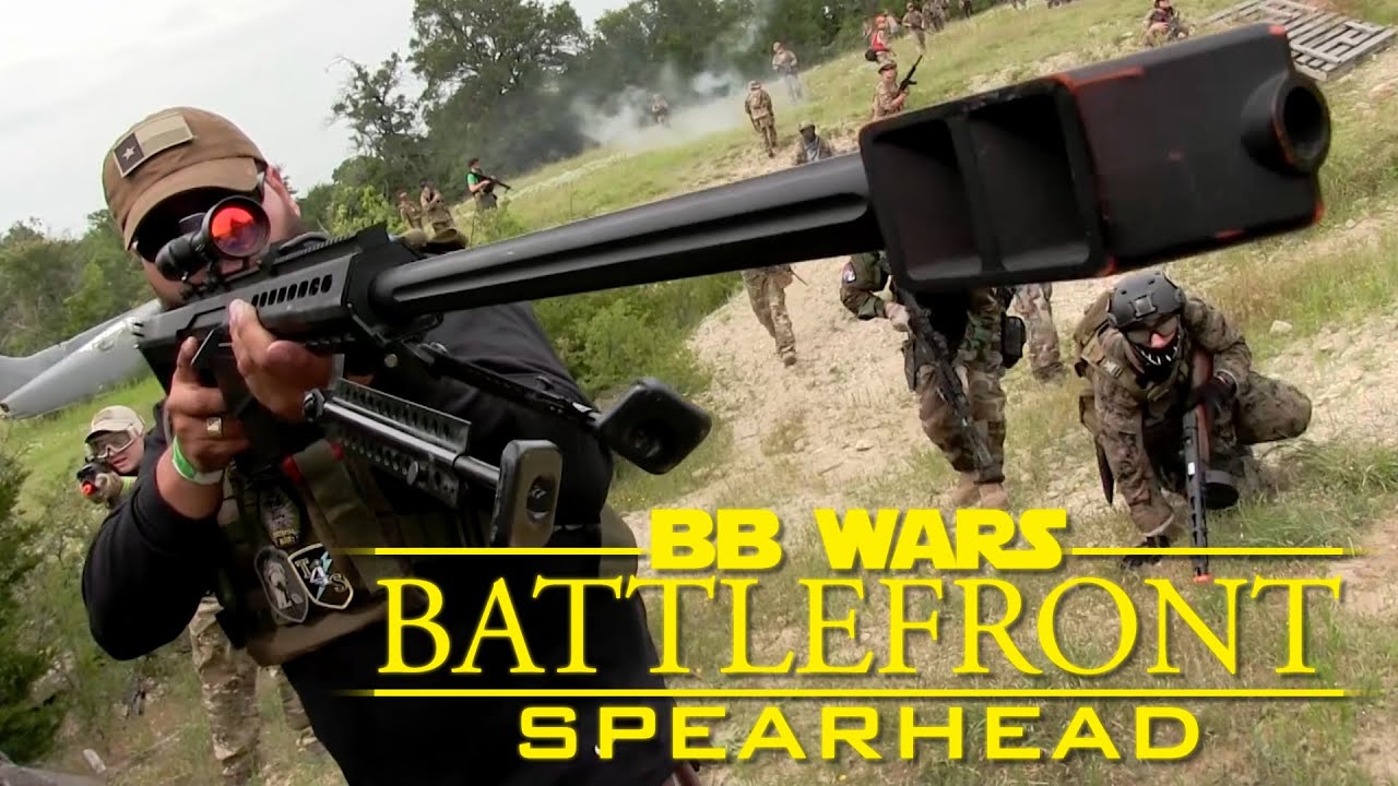 BB Wars - Spearhead Airsoft Action Gameplay! | Barret .50cal, Krytac, Elite Force | AirsoftGI.com