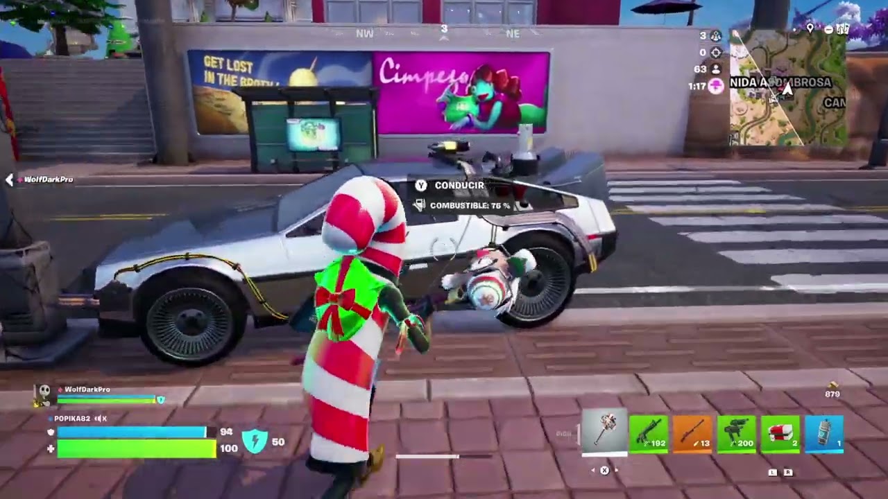 Esta partida de Fortnite empezó normal… pero terminó épica 🔥 | Gameplay en Español