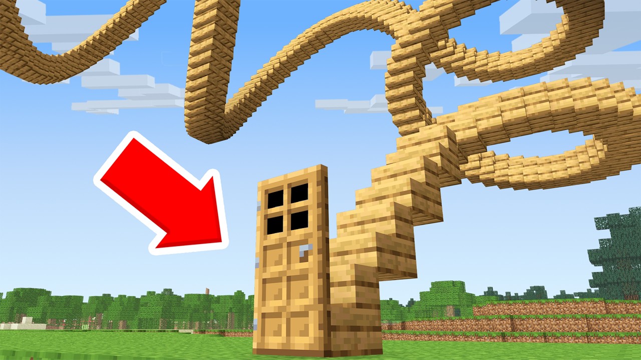 НЕ ВЫБИРАЙТЕ НЕПРАВИЛЬНУЮ ЛЕСТНИЦУ (Minecraft)