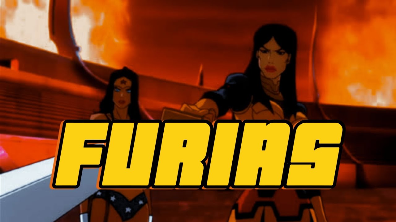 WONDER WOMAN / BIG BARDA VS FURIAS!!! #ligadelajusticia #wonderwoman