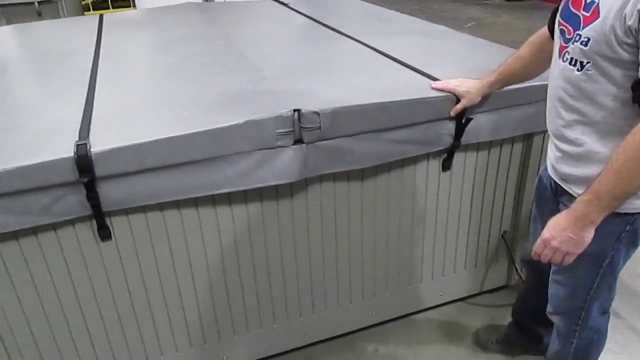 Hot Tub Cover Wind Straps & Cover Caps How To Information Video American Spa Parts