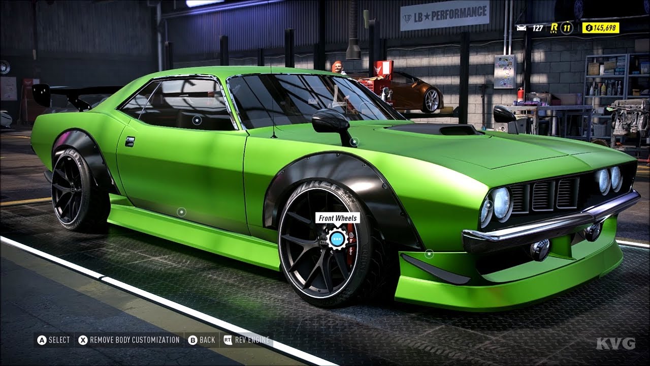 Need for Speed Heat - Plymouth Barracuda 1970 - Customize | Tuning Car (PC HD) [1080p60FPS]