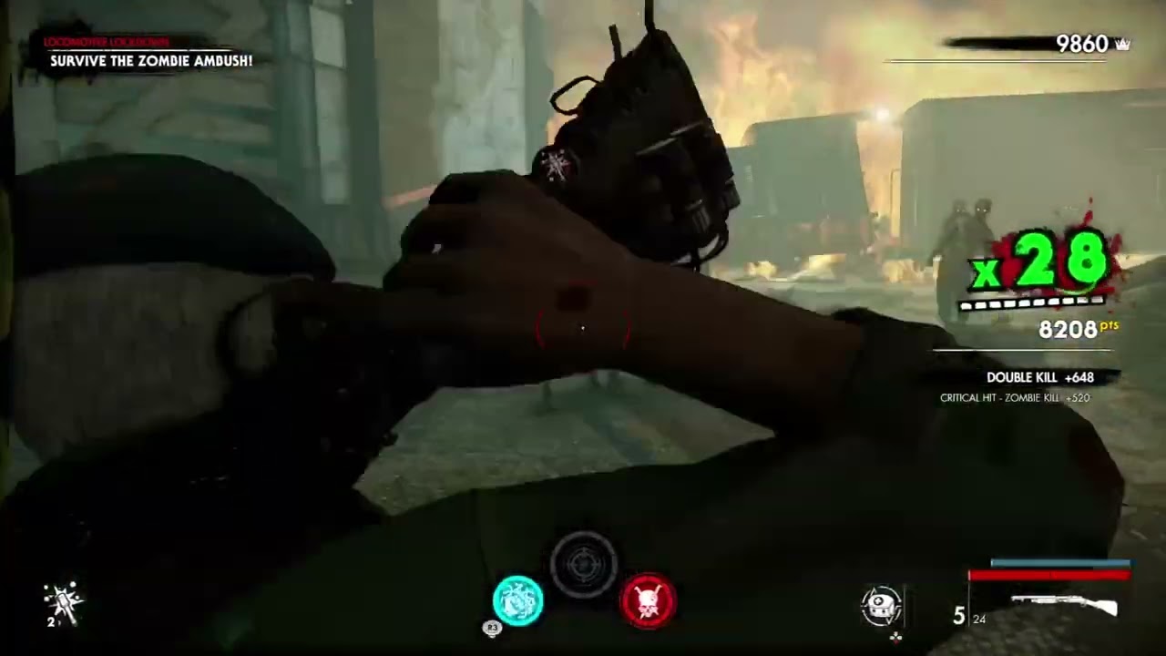 Zombie army 4 part 1 !