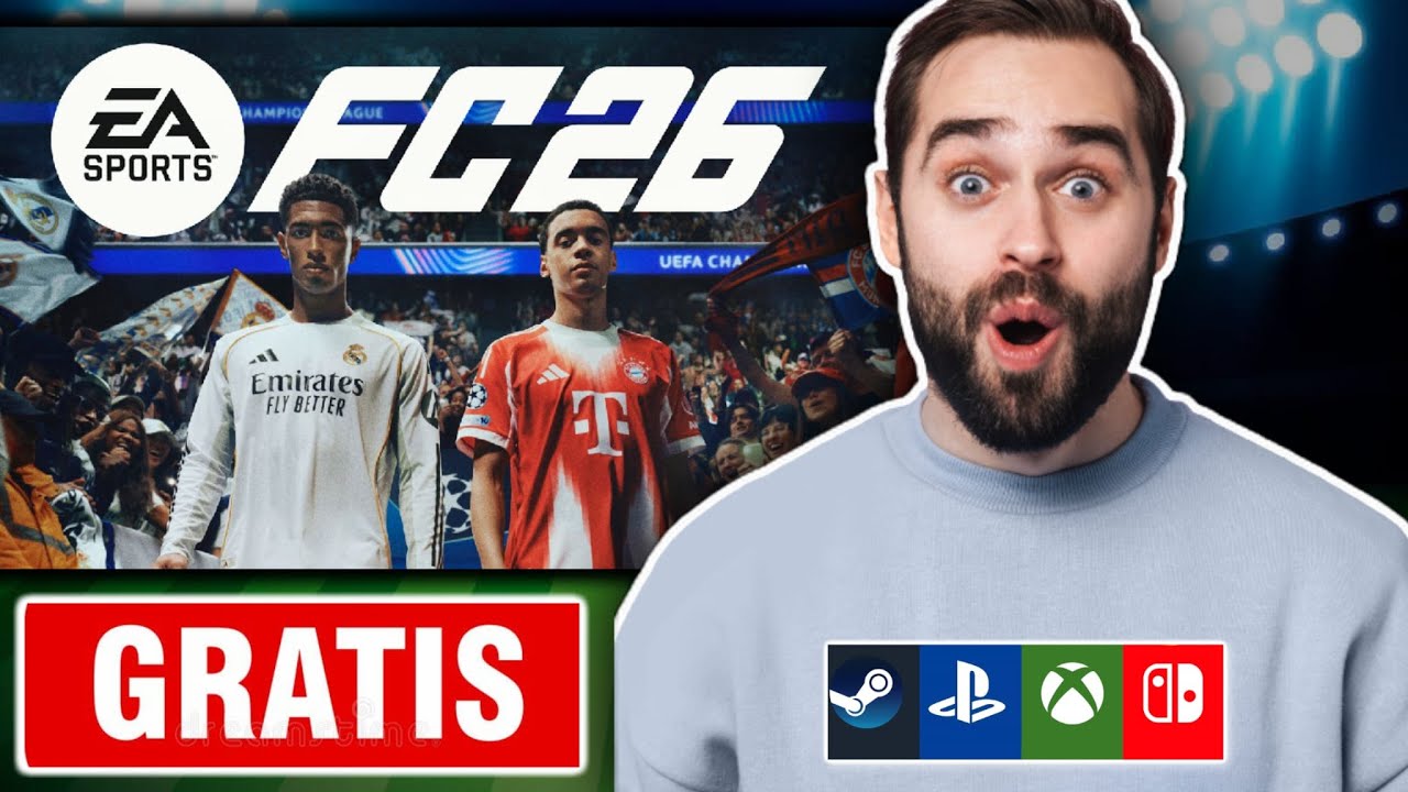 Como CONSEGUIR FC 26 GRATIS (PS5, PS4, Xbox, PC/Steam) ✅ FC 26 Juego Gratis (100% Legal)