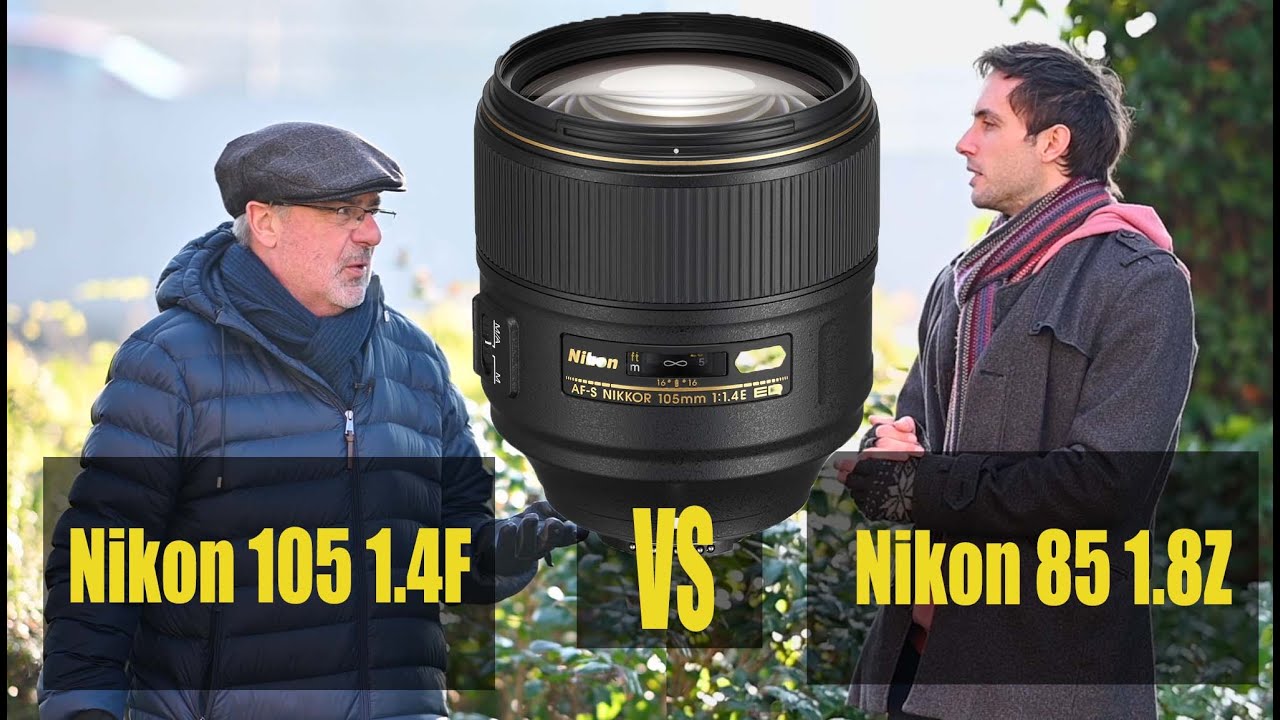 Nikon 105 мм 1.4f против 85 мм 1.8Z
