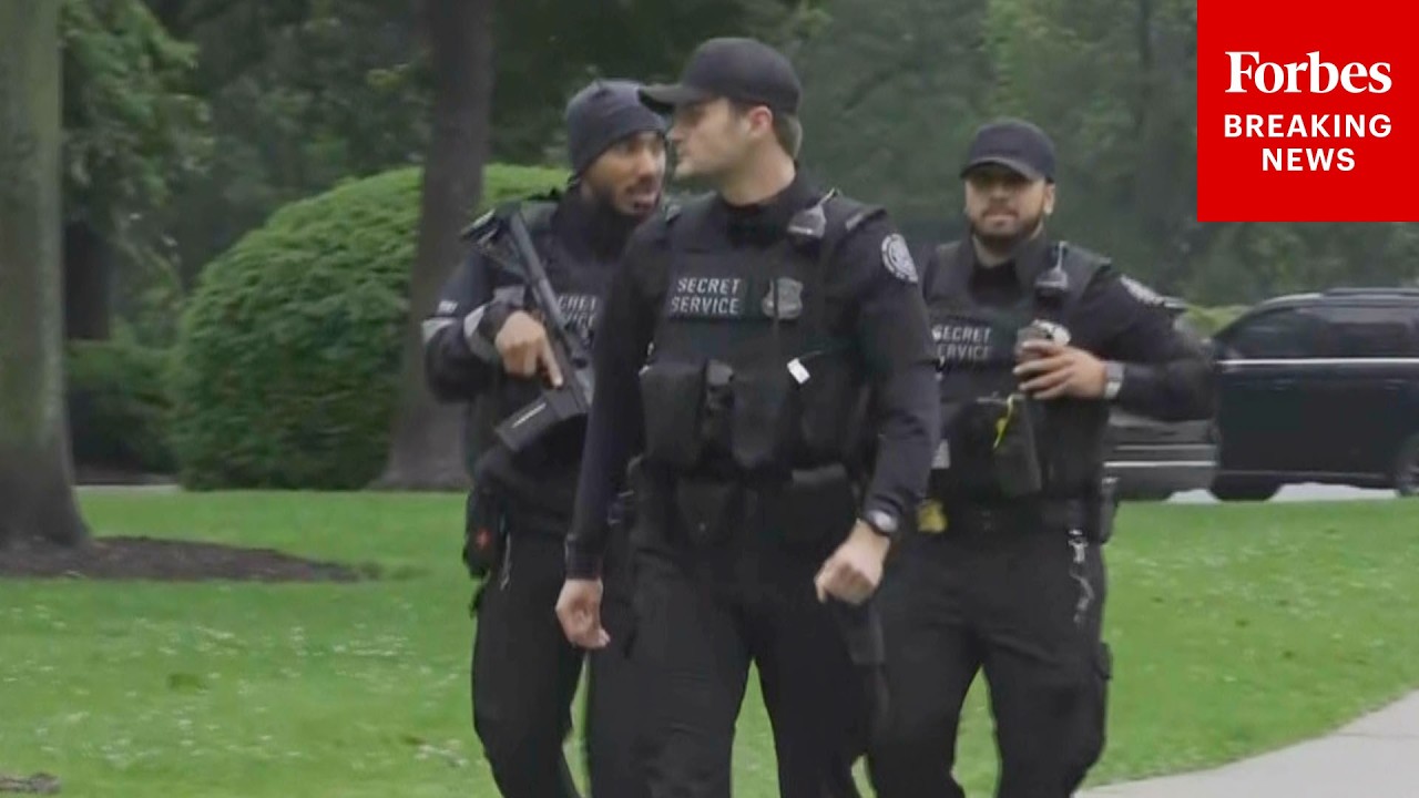 BREAKING NEWS: White House Is Locked Down After Gunfire Heard Outside