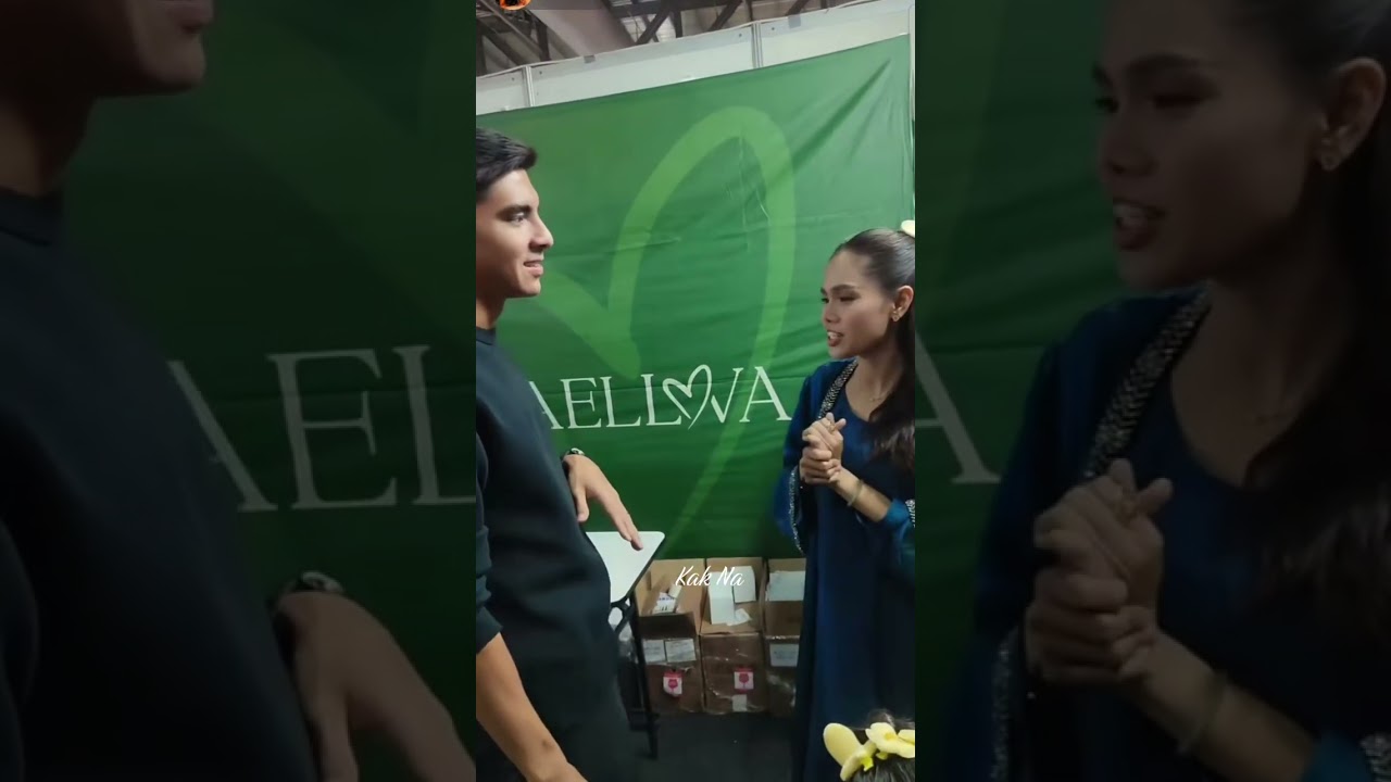 Syed Saddiq & Bella Astillah di Absolut Bazaar Brunei, Bridex Jerudong 