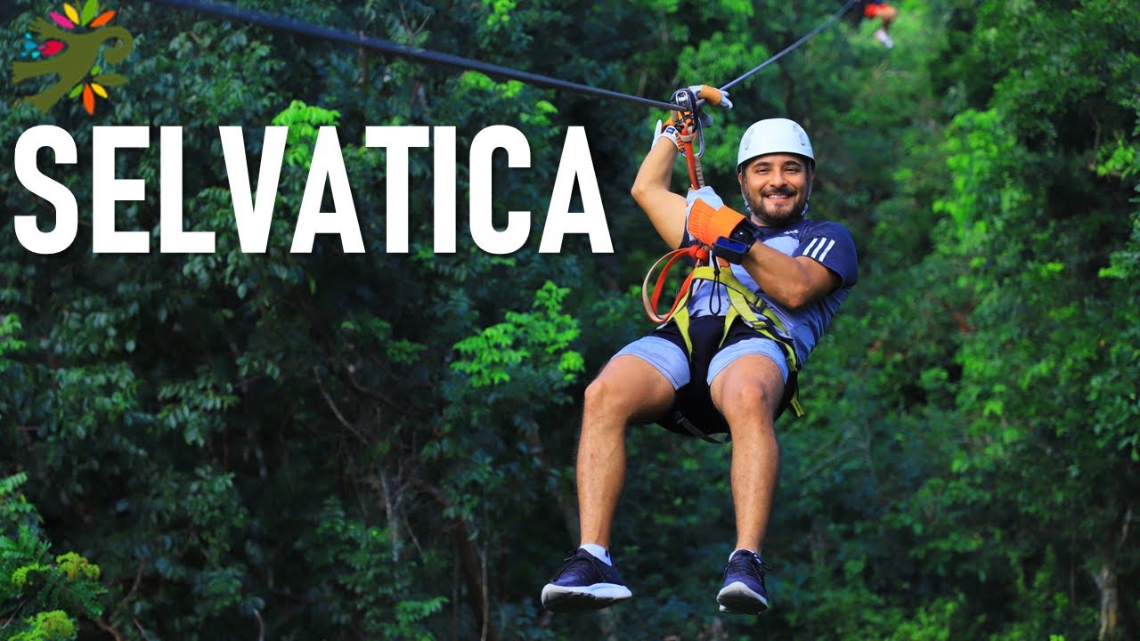 Selvatica 🌍Parque de Aventura🌍Tirolesas,ATV y Cenote!