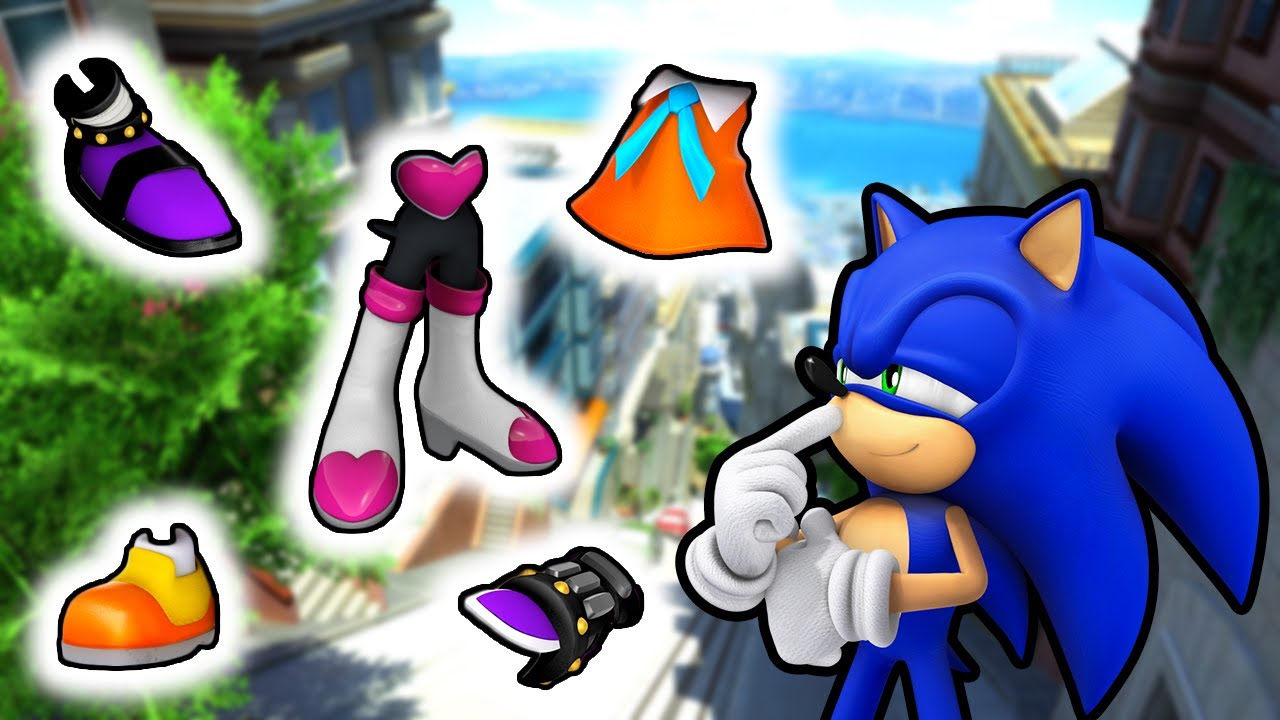 Sonic Generations: Sonic Wearing Everyone's Outfits Pt. 2
