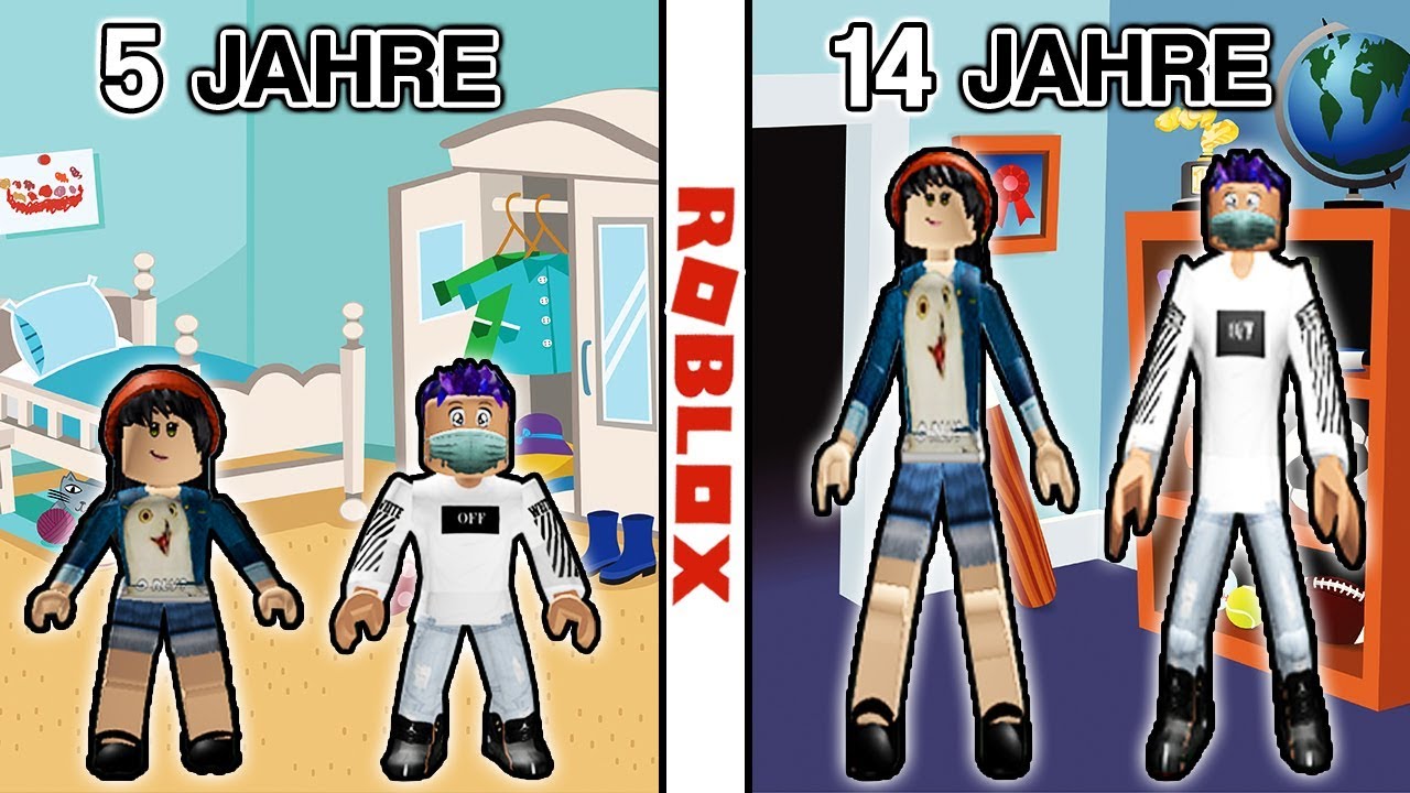 DANIA WÄHLT IHR LEBEN BEI ROBLOX! Growing Up mit Dania & Kaan Teil 1
