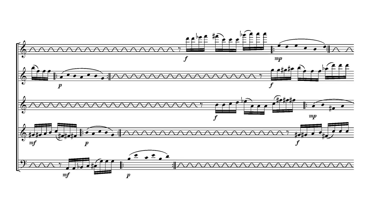 [Pēteris Vasks] Wind Quintet No.1 