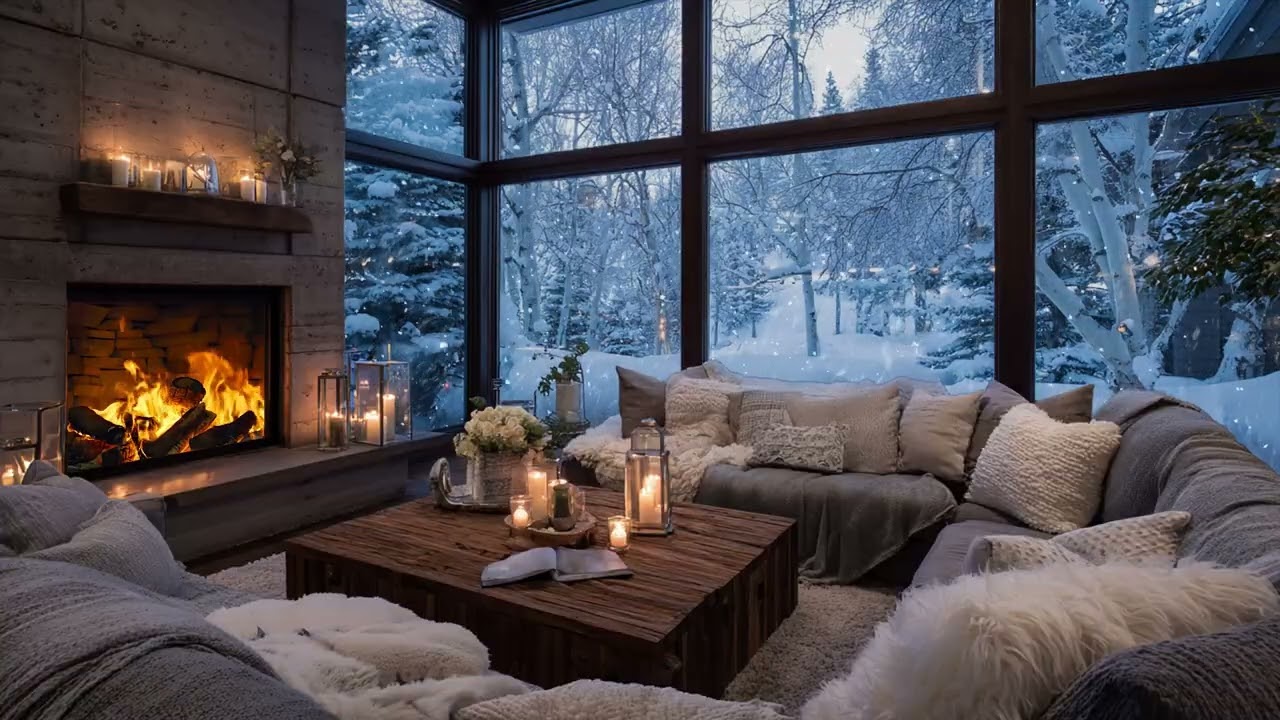 Soft Sounds Blending with Winter Air Turning Simple ❤️ Time into Gentle Comfort