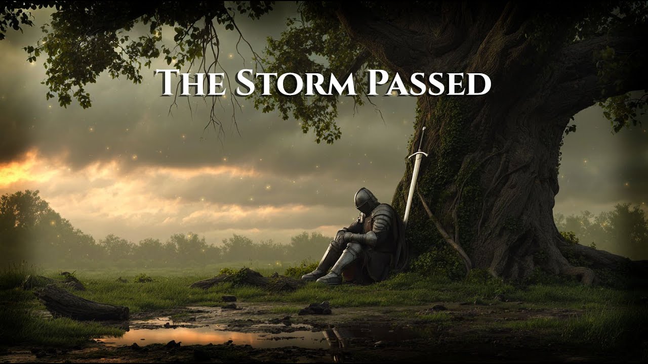 beneath the broken oak. a knight's rest