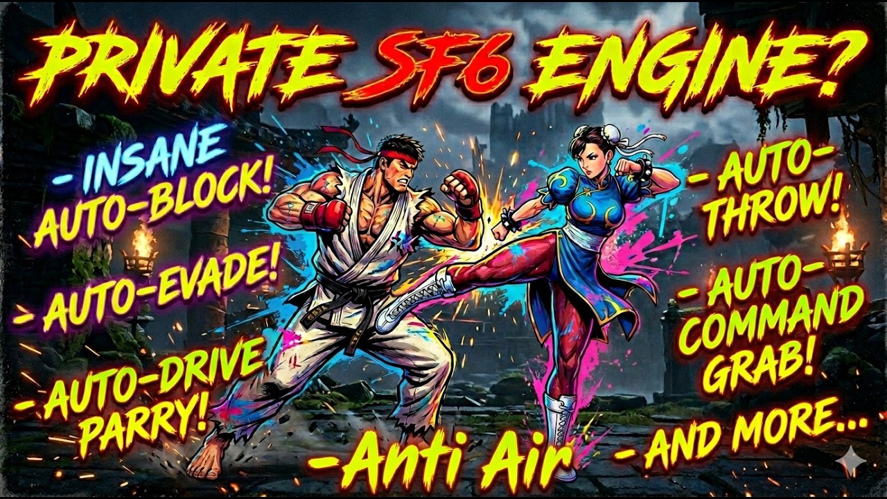 New SF6 Engine is INSANE AutoBlock AutoThrow AutoEvade and More