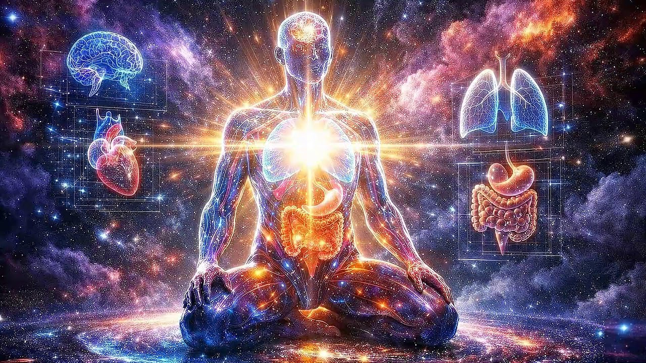 432Hz | Quantum Healing Frequencies: Whole Body Regeneration, Brain Massage While You Sleep