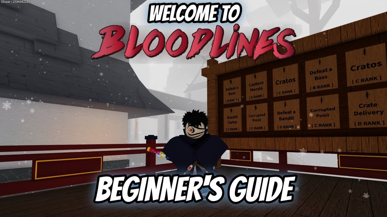 Добро пожаловать в Bloodlines: руководство для начинающих