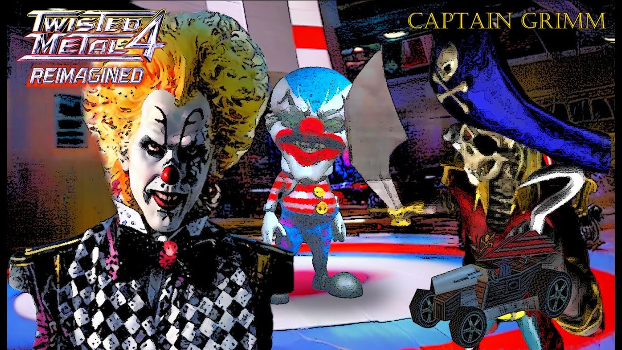 Twisted Metal 4 — Концовка Капитана Гримма (Фанатская/Концептуальная переработка)