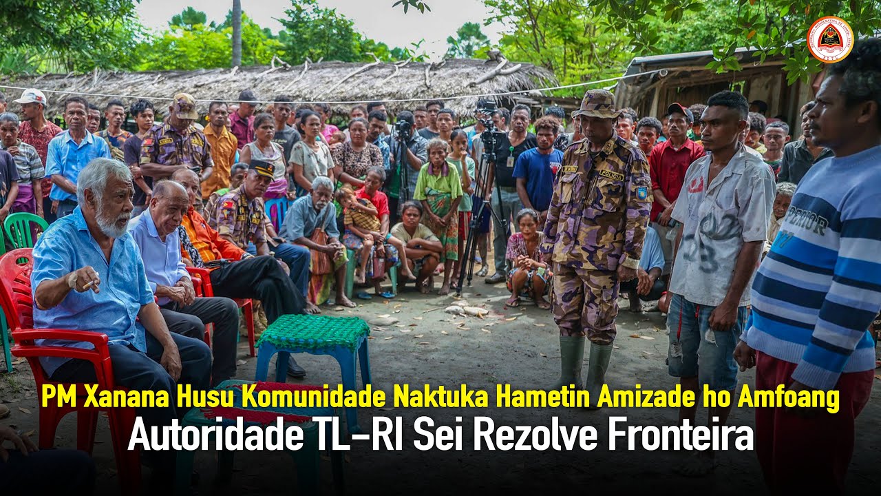 PM Xanana Husu Komunidade Naktuka Hametin Amizade ho Amfoang, Autoridade TL-RI Sei Rezolve Fronteira