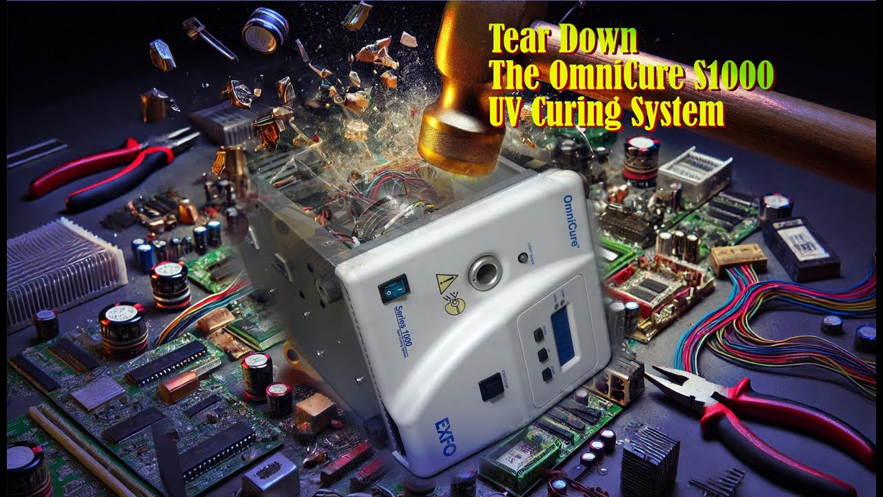 UV Curing System Teardown Omnicure S1000 #0110