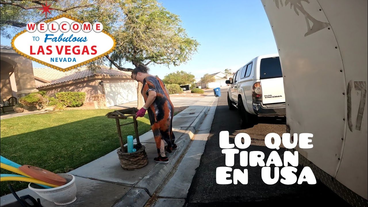 Tiran miles de dolares a la basura.  