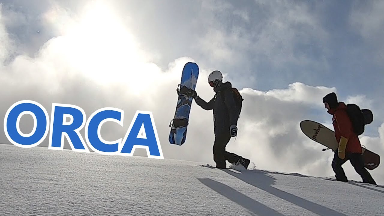 Новые сноуборды ORCA: первые впечатления в пухлом снегу.