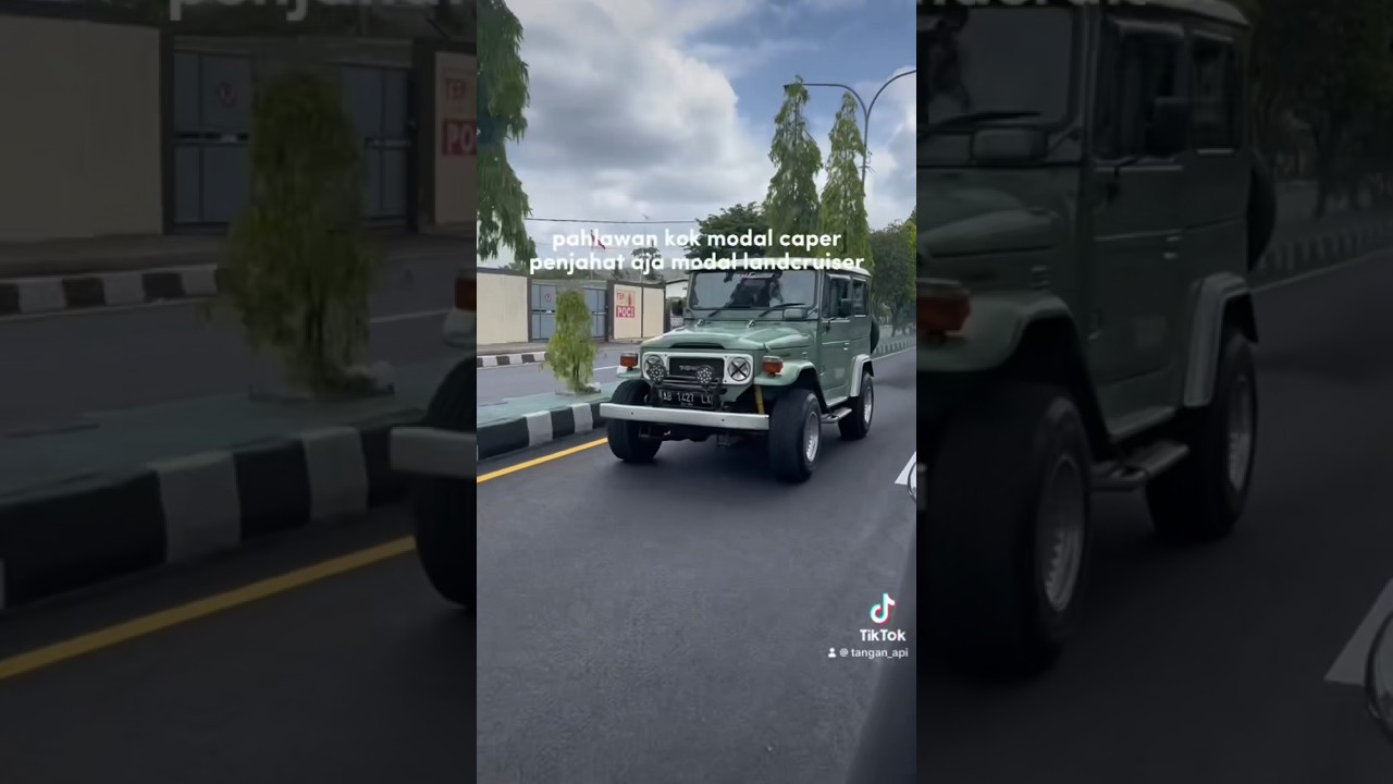 Hardtop mobil penjahat 🤭 #hardtop #landcruiser #landcruiser40 #diesel #fj40