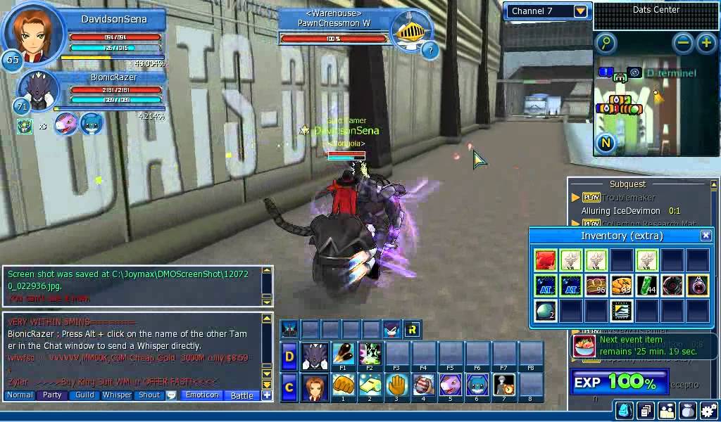 Impmon Line + Behemot + BlastMode [DMO]