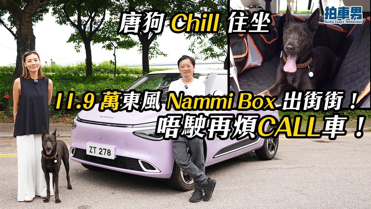 唐狗 Chill 住坐 11.9 萬東風 Nammi Box 出街街！唔駛再煩 CALL 車！｜拍車男