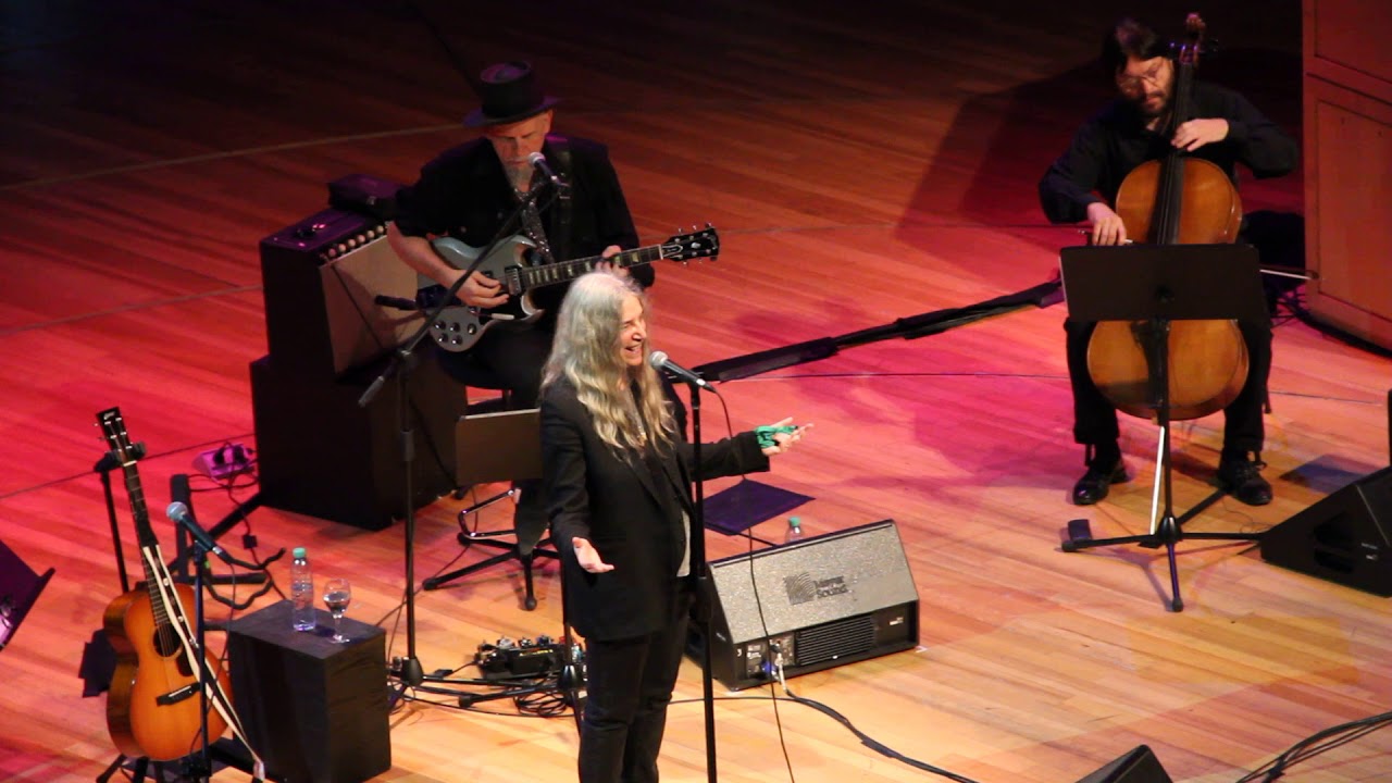 Patti Smith--PERFECT DAY (LOU REED) - BUENOS AIRES -ARGENTINA
