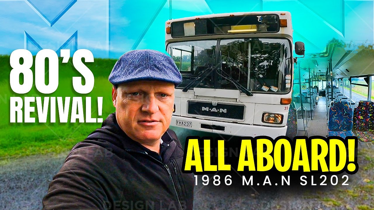 【1986 M.A.N SL202】ZF 5 Speed Auto  Driver Cam! Passenger Cam!