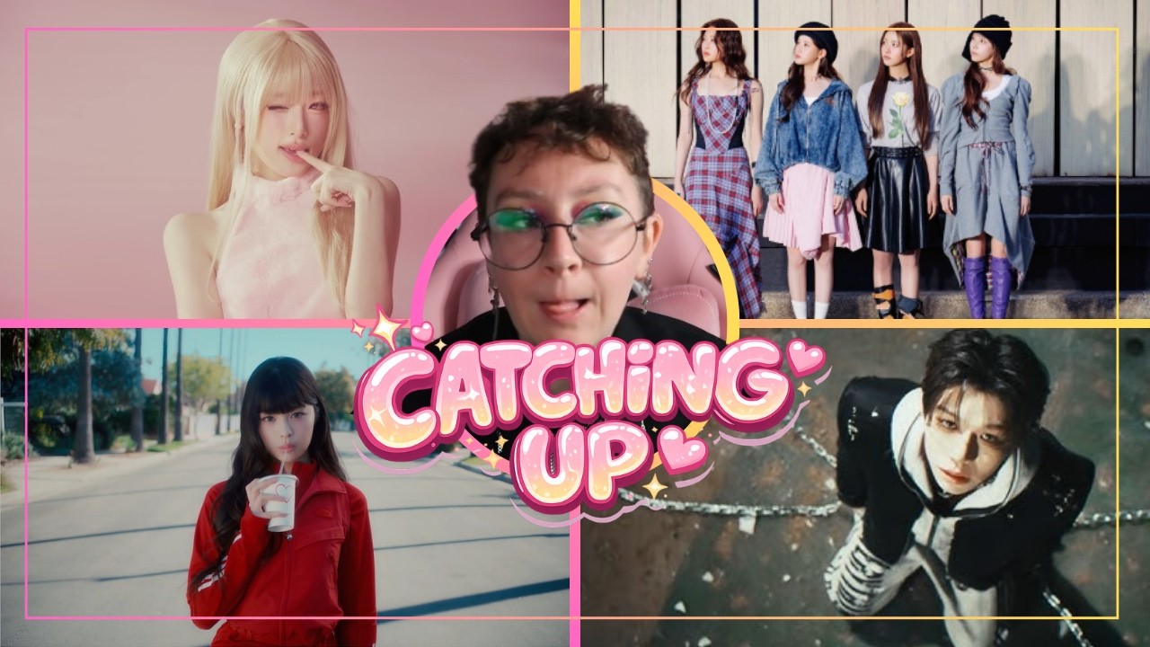CATCHING UP | YENA, AtHeart, Baby DONT Cry, In A Minute, SKINZ and V01D REACTION (in french)🇧🇪