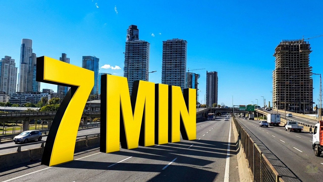¡INCREÍBLE! Crucé 🚗 la Ciudad en 7 MINUTOS: El Cambio Radical del Paseo del Bajo