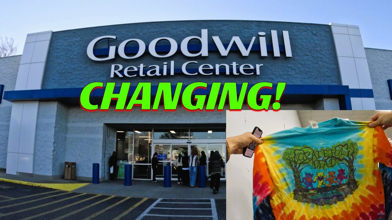 GOODWILL is Changing. Vintage T-Shirts in the BINS!!!!