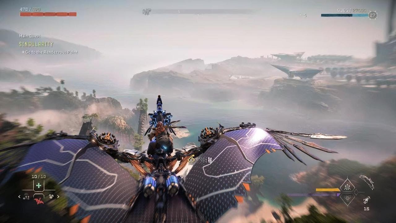 Flying Mount - the coolest feature of Horizon Forbidden West
