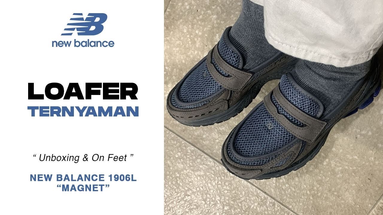 Unboxing & on feet new balance 1906 Loafer magnet